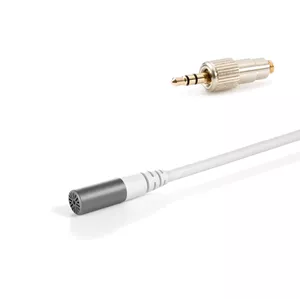 DPA 6061-OC-U-W34 - 6061 CORE Omni Submini Mic, Loud SPL, White, Mini-Jack