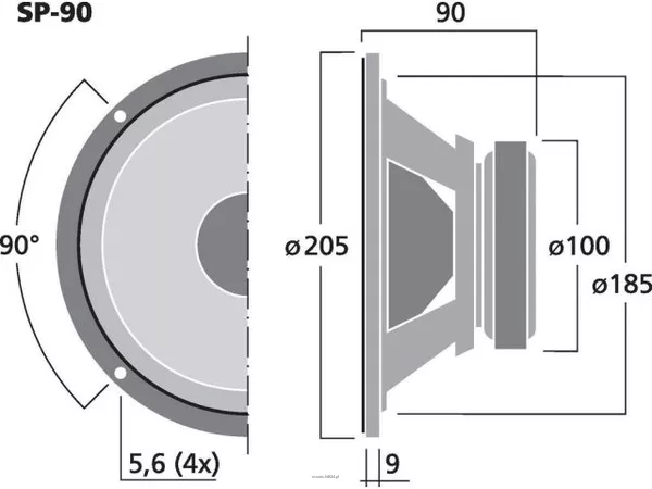 Monacor SP-90 - 3