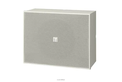 TOA BS-678 Głośnik naścienny 6W, wykonany ze sklejki; efektywność 94 dB SPL; pasmo przenoszenia 150Hz - 20kHz, biały