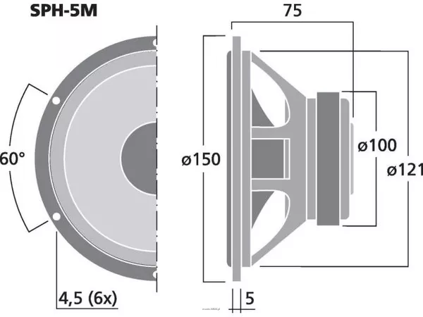 Monacor SPH-5M - 2