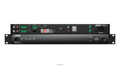 Bose Veritas 2160BH Moc wyjściowa  2 × 160 W przy 70/100V Bluetooth W zastosowaniach komercyjnych – od muzyki tła i pierwszego planu, przez paging, aż po multimedia.