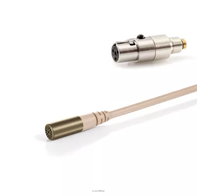 DPA 6061-OC-U-F10 - 6061 CORE Omni Submini Mic, Loud SPL, Beige, TA4F Mini-XLR