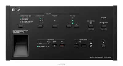 TOA TS-D1100-MU 1CE – jednostka nadrzędna systemu konferencyjnego