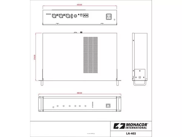 Monacor LA-402 - 4