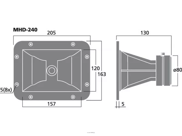 Monacor MHD-240 - 3