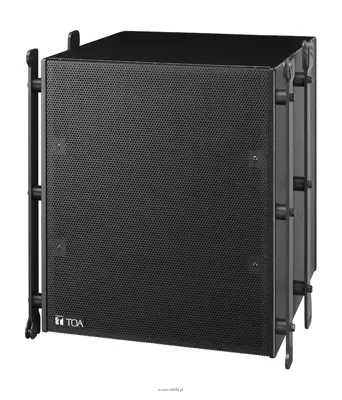 TOA SR-C15BWP Subwoofer do pracy w systemie SR-C; efektywność 93 dB SPL, moc znamionowa 450W; pasmo przenoszenia 40Hz -400Hz; do aplikacji zewn.