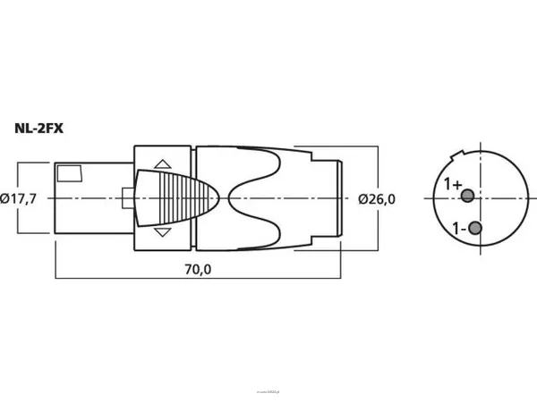 Monacor NL-2FX - 2
