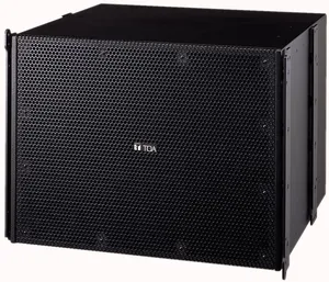 TOA SR-A18B 18-calowy subwoofer o mocy 720W; efektywność 95 dB SPL; pasmo przenoszenia od 40 Hz do 400 Hz