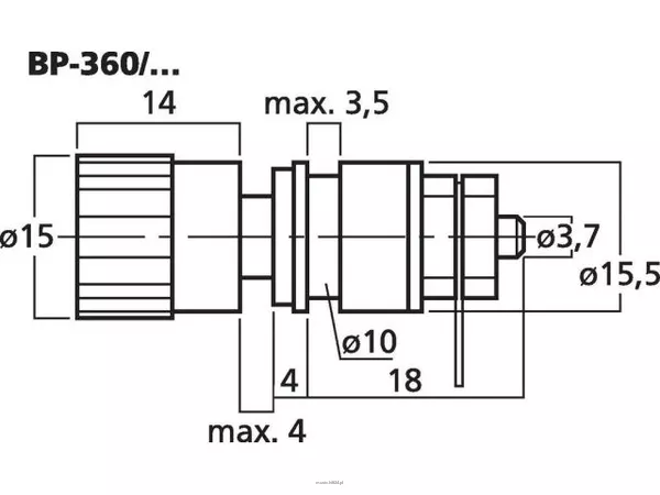 Monacor BP-360/SW - 2