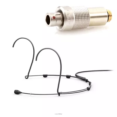 DPA 4066-OC-A-B03-LH-S - 4066 CORE Omni Headset Mic, Black, 3-pin LEMO, Small