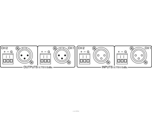 Monacor PA-24FR - 2