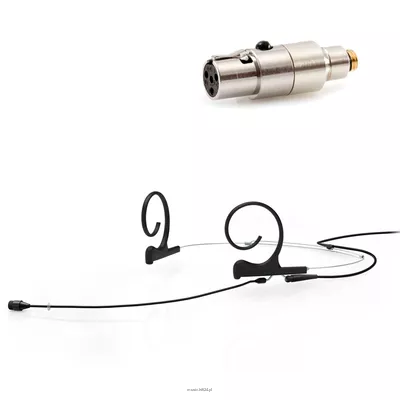 DPA 4266-OC-F-B10-LH - 4266 CORE Omni Flex Headset Mic, 110 mm Boom, Black, TA4F Mini-XLR