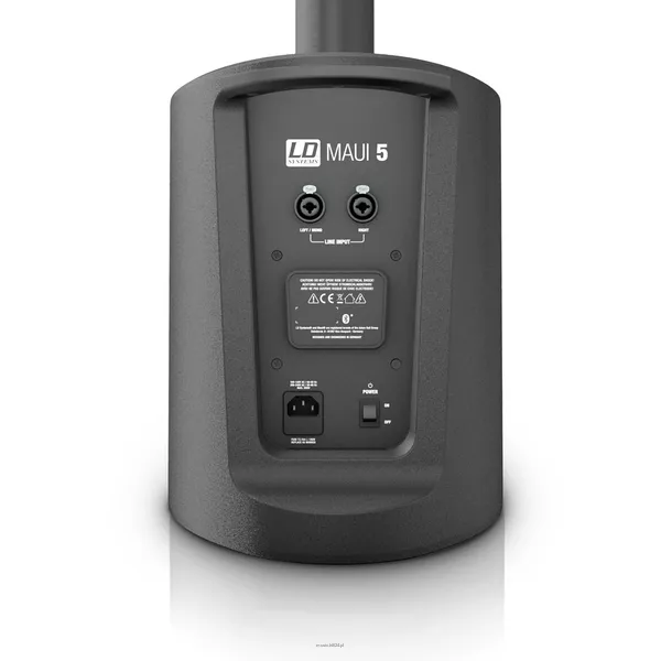 LD Systems MAUI 5 Ultraprzenośny system kolumn PA wyposażony w mikser i moduł Bluetooth - 4