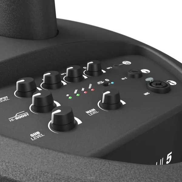 LD Systems MAUI 5 Ultraprzenośny system kolumn PA wyposażony w mikser i moduł Bluetooth - 7
