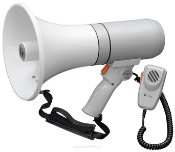 TOA ER-3215 Megafon doręczny 15W z gruszką mikrofonową