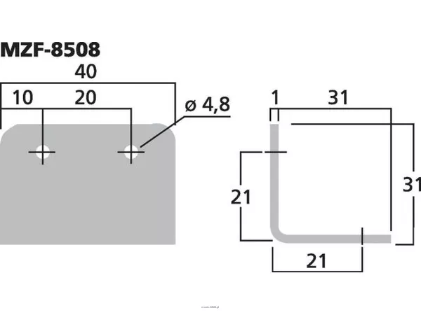 Monacor MZF-8508 - 2
