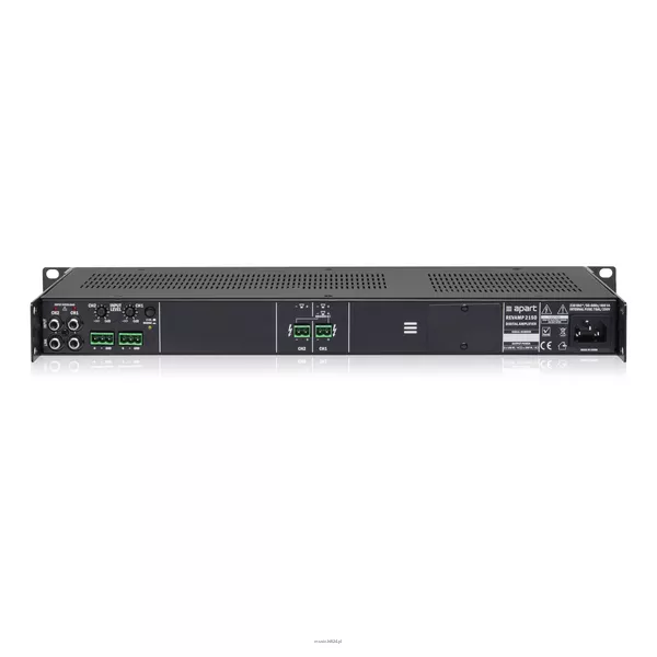 Biamp REVAMP 2150 2-kanałowy cyfrowy (klasa D) wzmacniacz mocy 2 x 150W @ 4Ω (RMS); 2x80W @ 8Ω - 2