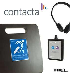 CONTACTA PĘTLA INDUKCYJNA IL-PL20-2 PRZENOŚNA Zestaw z przenośną pętlą indukcyjną IL-PL20-2 w komplecie z odbiornikiem sygnału z pętli