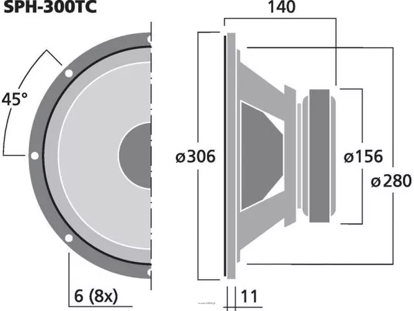 Monacor SPH-300TC - 3