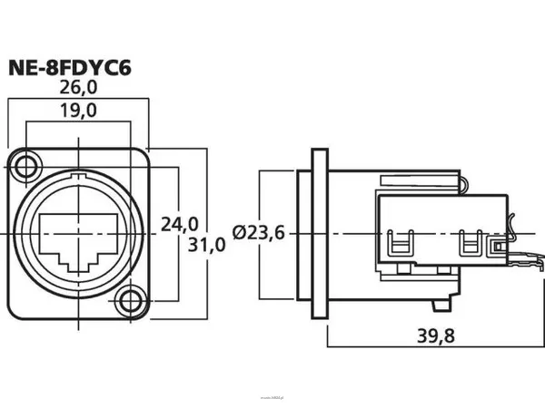Monacor NE-8FDYC6 - 4