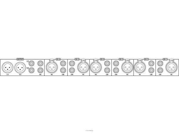Monacor MMX-602/SW - 2