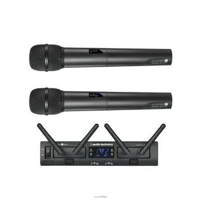 Audio-technica ATW-1322 podwójny system z mikrofonem do ręki