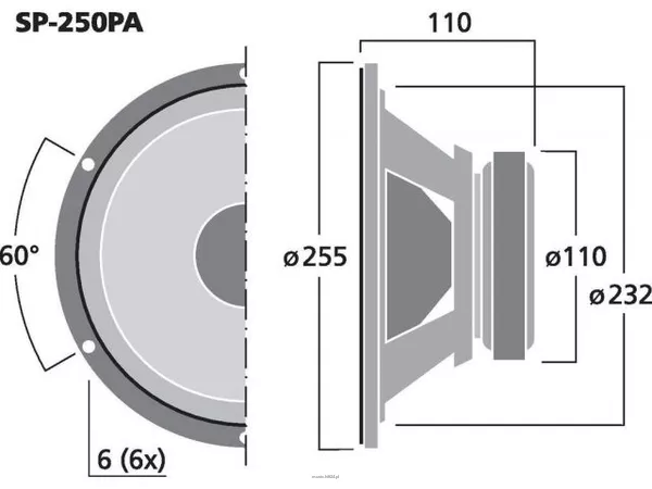Monacor SP-250PA - 3