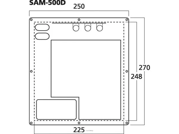 Monacor SAM-500D - 3