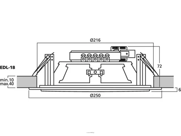 Monacor EDL-18 - 2