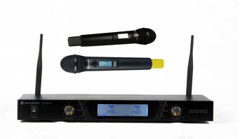 Trantec / TOA S2,4 DHX Cyfrowy bezprzewodowy system mikrofonowy - 16 kanałów , 2 mikrofony do ręki