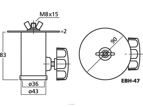 Monacor EBH-47 - 2