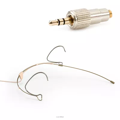 DPA 6066-OC-R-F34 - 6066 CORE Omni Headset Mic, Beige, Mini-Jack