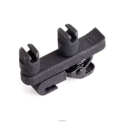 DPA SCM0034-B - 8-way Double Clip for Lavalier, Black