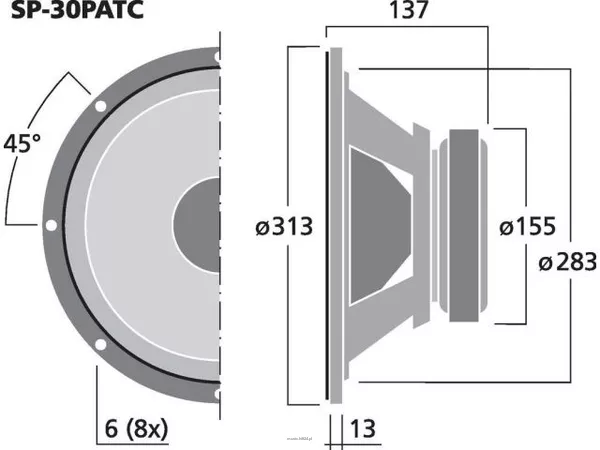 Monacor SP-30PATC - 3