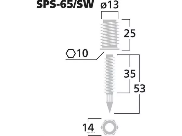 Monacor SPS-65/SW - 2