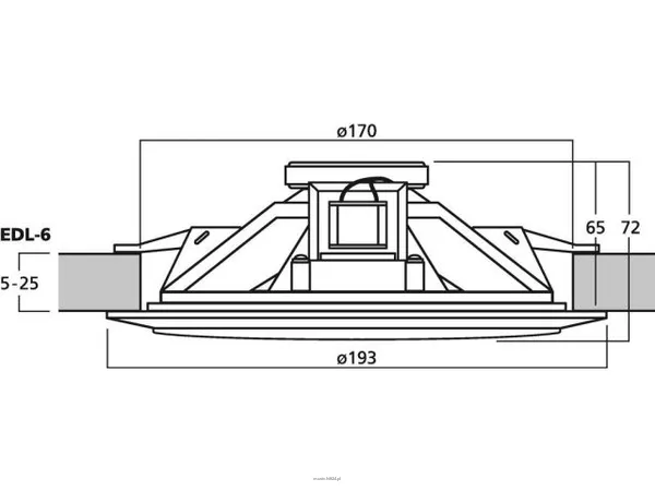Monacor EDL-6 - 3