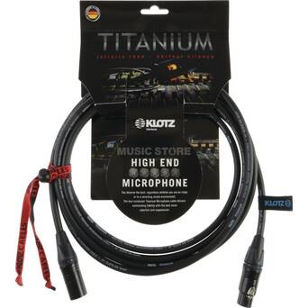 Klotz Titanium TI-M0750 przewód mikrofonowy 7,5 metrowy