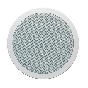 Apart Audio CM6T 6.5" (205mm) 2-drożny głośnik sufitowy 6-3-1.5W/100V; 60W/16Ω,102 dB max; 70-20.000Hz; odporny na wilgoć- IP54;  biały