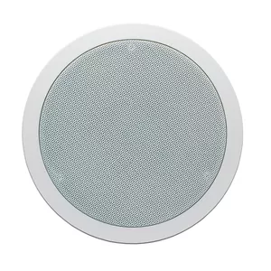 Apart Audio CM6T 6.5" (205mm) 2-drożny głośnik sufitowy 6-3-1.5W/100V; 60W/16Ω,102 dB max; 70-20.000Hz; odporny na wilgoć- IP54;  biały
