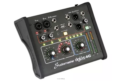 Studiomaster DIGILIVE 4C cyfrowy mikser 4-kanałowy