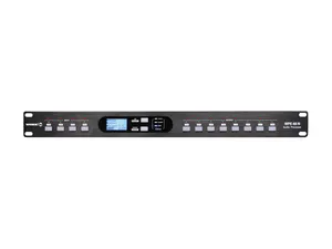 WORK WPE 48 N Cyfrowa pasywna matryca 4 x 8 z procesorem DSP – 4 wejścia liniowe x 8 wyjść liniowych – sterowanie po LAN / ETHERNET – WYSOKIEJ KLASY PROCESOR DSP