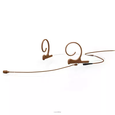 DPA 4266-OC-F-C00-LH - 4266 CORE Omni Flex Headset Mic, 110 mm Boom, Brown, MicroDot