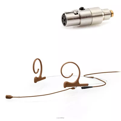 DPA 4288-DC-F-C10-MH - 4288 CORE Directional Flex Headset Mic, 100 mm Boom, Brown, TA4F Mini-XLR