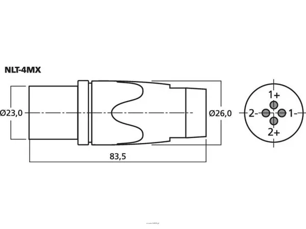 Monacor NLT-4MX - 2