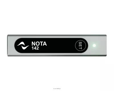 Powersoft NOTA 142  ultra-kompaktowy wzmacniacz 2 x 140W @ 4Ω z funkcją PoE/PoE+, zintegrowanym DSP oraz złączem USB-C.