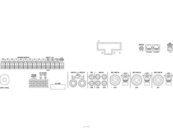Monacor PA-6010Z - 2