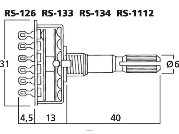 Monacor RS-1112 - 2