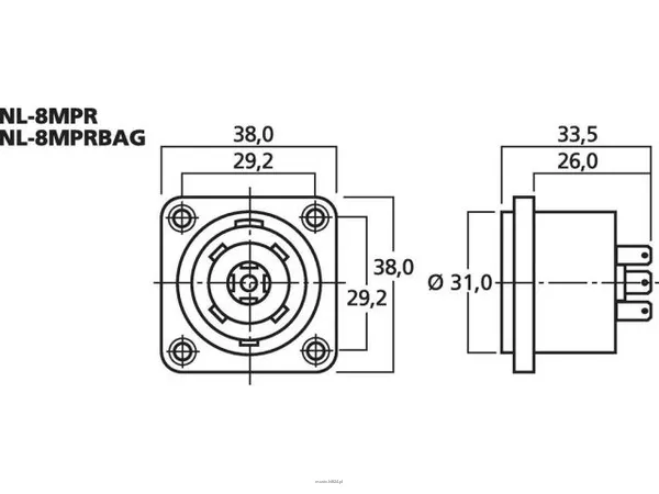 Monacor NL-8MPR - 2