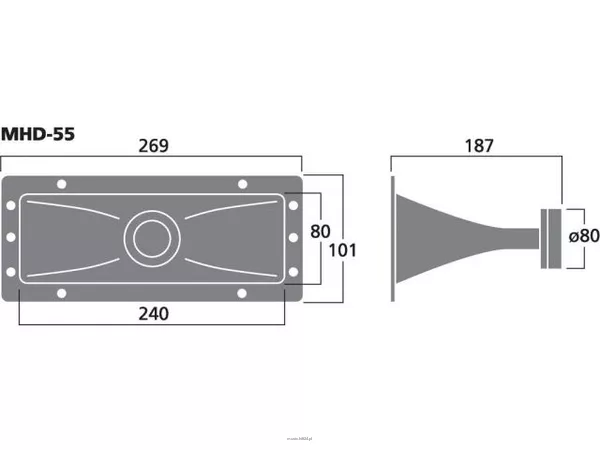 Monacor MHD-55 - 3
