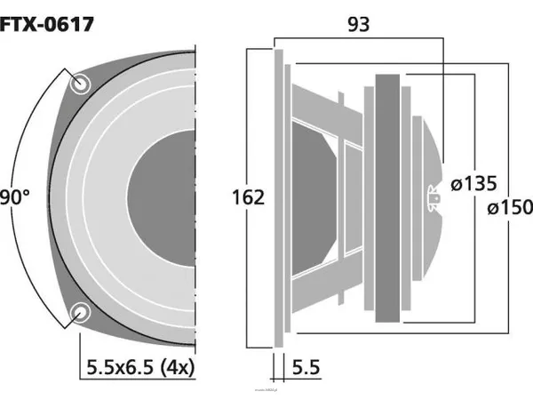Monacor FTX-0617 - 4